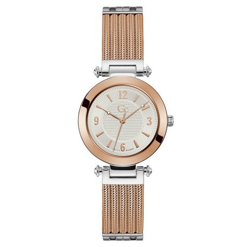 GUESS Collection Rose Gold Stainless Steel Bracelet Y59001L1MF